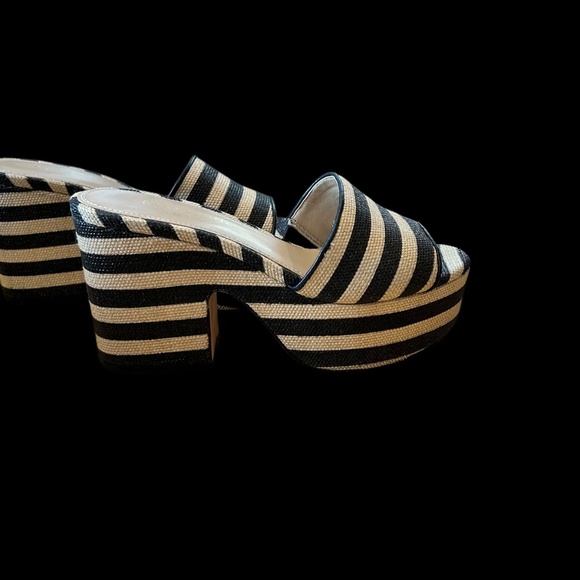 Kate Spade Ibiza Raffia Sandals Size 6 - Picture 6 of 14